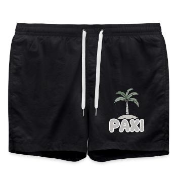 Paxi comme Paxi - Short de bain - noir - Devant - AI Model Male 185 light (185cm)