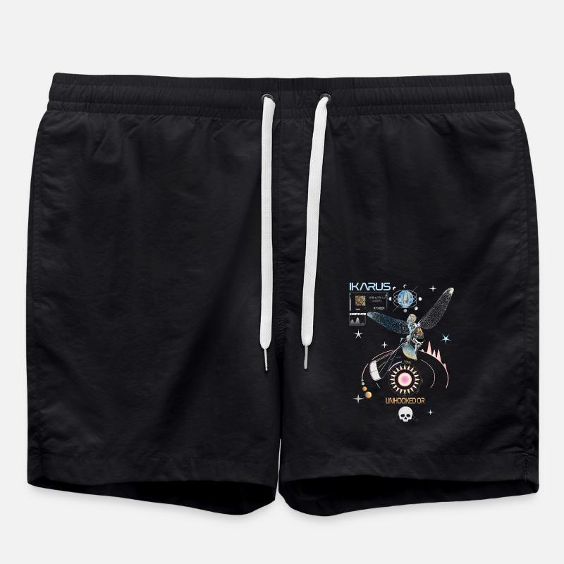 BigAir Ikarus Kitesurfer - Swim Trunks - black