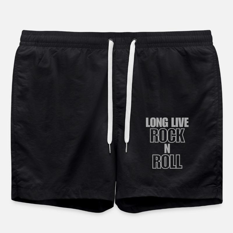 Vive le rock’n roll - Short de bain - noir