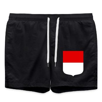 Hesse - Swim Trunks - black - Front - AI Model Male 185 light (185cm)