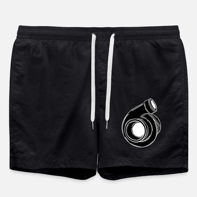 Turbo - Short de bain - noir