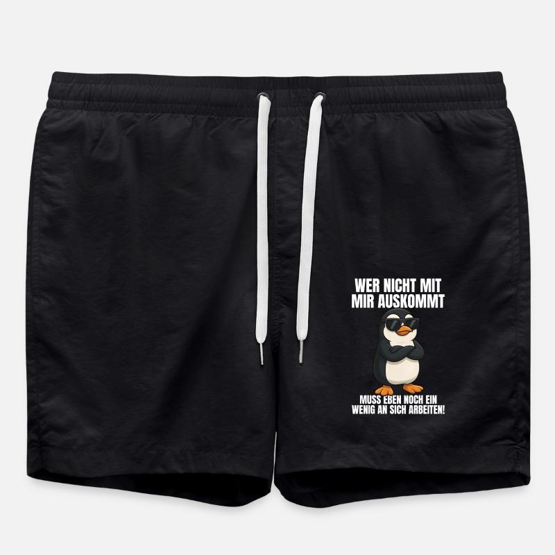 Drôle Drôle Dicton Dicton - Short de bain - noir