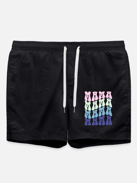 Mom - Swim Trunks - black