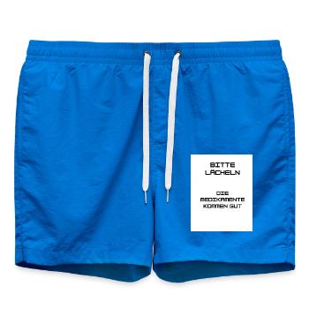 Keep Smiling - Badeshorts - Cobalt blue - Vorne