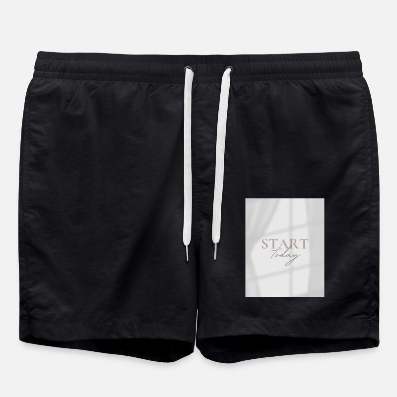 START TODAY - Swim Trunks - black