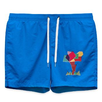 Arbre heureux - Short de bain - cobalt blue - Devant