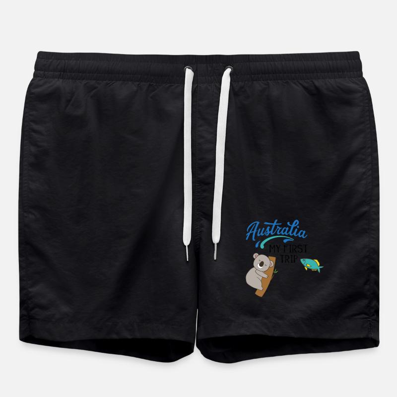 Australia - Swim Trunks - black