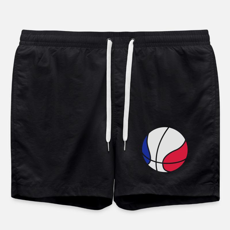 Basketball - Badeshorts - Schwarz