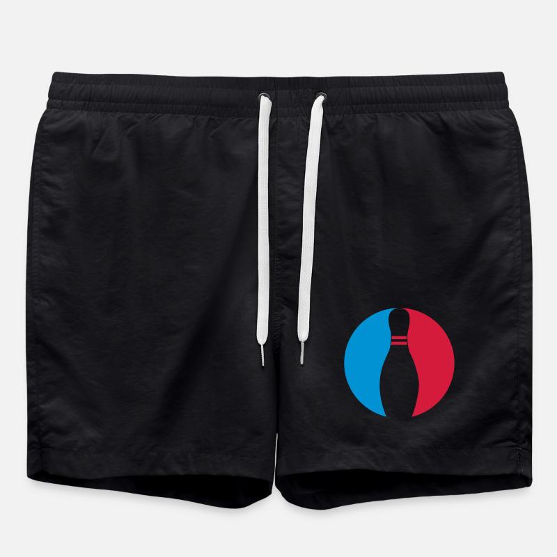 Bowling - Swim Trunks - black