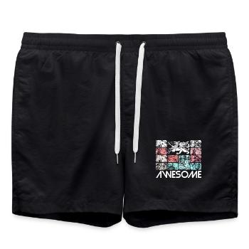 Génial Rostock - Short de bain - noir - Devant - AI Model Male 185 light (185cm)
