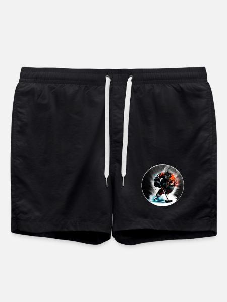 Ice hockey - Swim Trunks - black