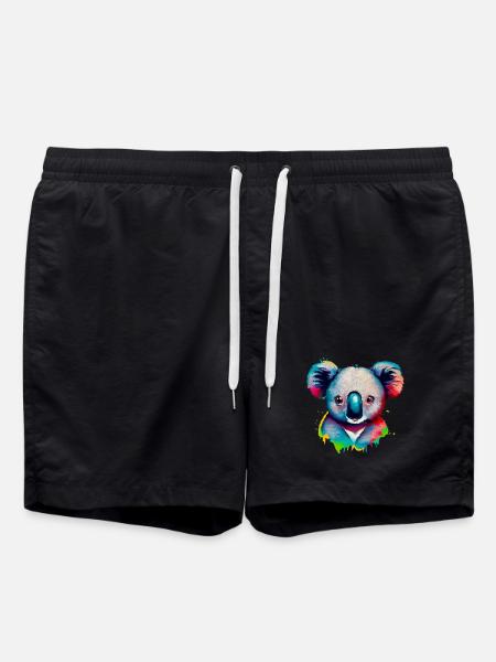 Koala - Swim Trunks - black