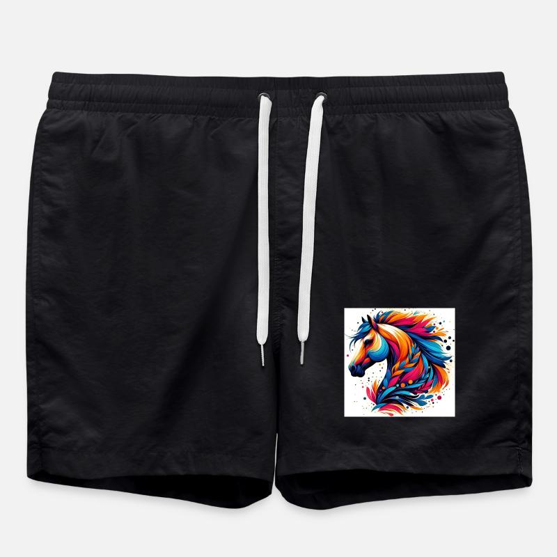 Cheval - Short de bain - noir