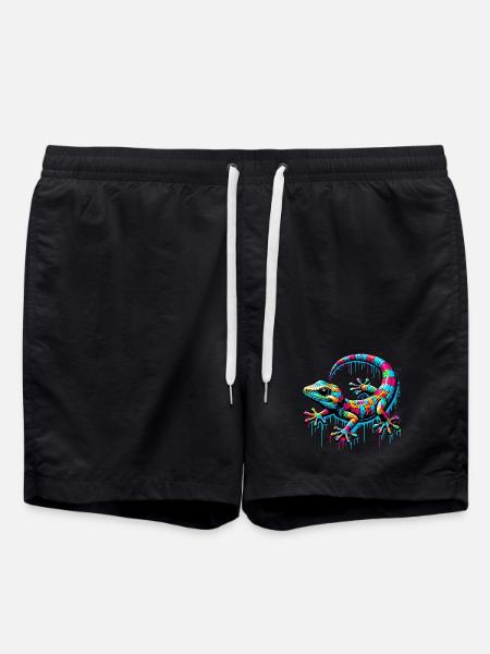 Gecko - Short de bain - noir
