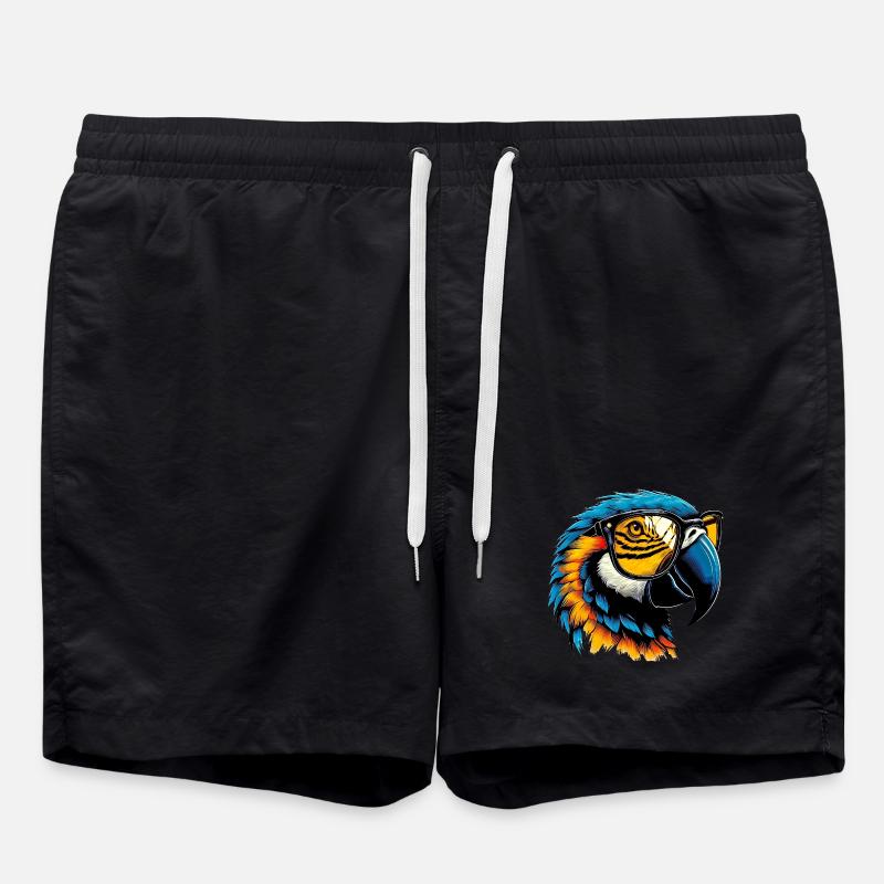 Parrot - Swim Trunks - black