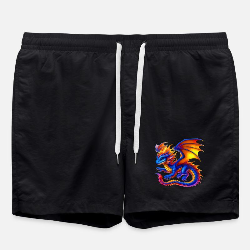 Dragon - Swim Trunks - black