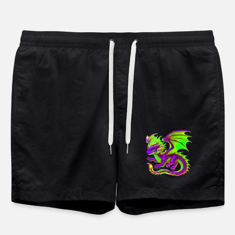 Dragon - Short de bain - noir