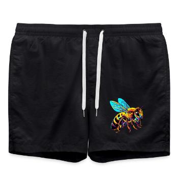 Abeille - Short de bain - noir - Devant - AI Model Male 185 light (185cm)