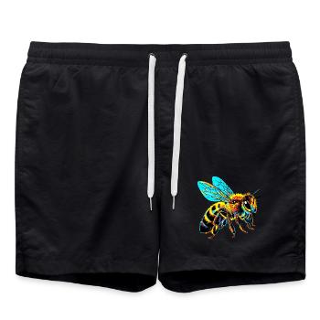 Abeille - Short de bain - noir - Devant - AI Model Male 185 light (185cm)