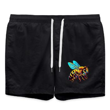 Abeille - Short de bain - noir - Devant - AI Model Male 185 light (185cm)