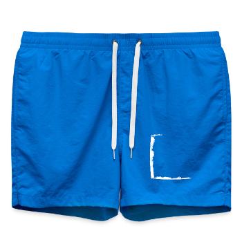 Halber Rahmen dirty weiss - Badeshorts - Cobalt blue - Vorne