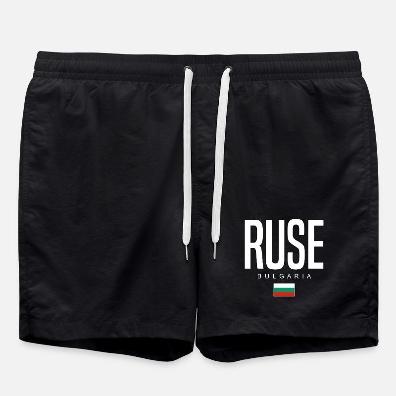 Ruse Bulgaria - Swim Trunks - black