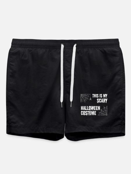 Costume d'Halloween effrayant - Short de bain - noir