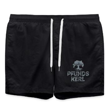Pound Guy - Swim Trunks - black - Front - AI Model Male 185 light (185cm)