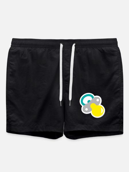 Pacifier - Swim Trunks - black