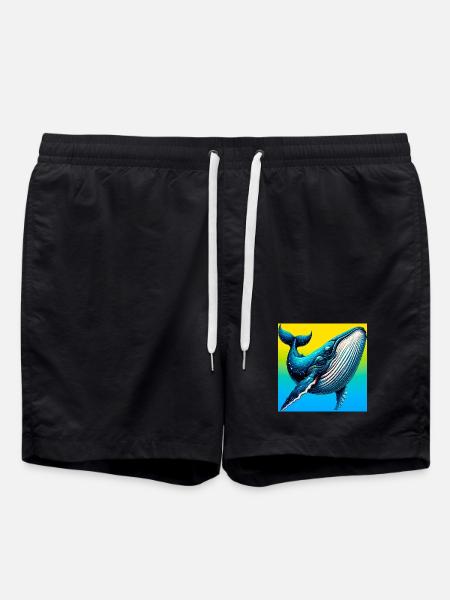baleine - Short de bain - noir