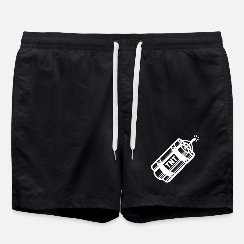 Dynamite Tnt - Swim Trunks - black