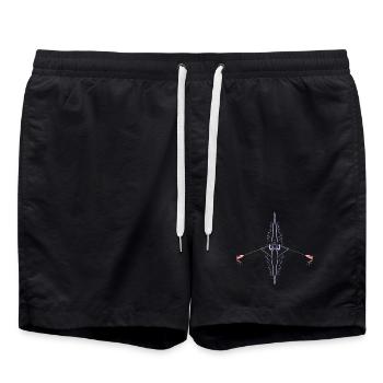 Ramer - Short de bain - noir - Devant - AI Model Male 185 light (185cm)