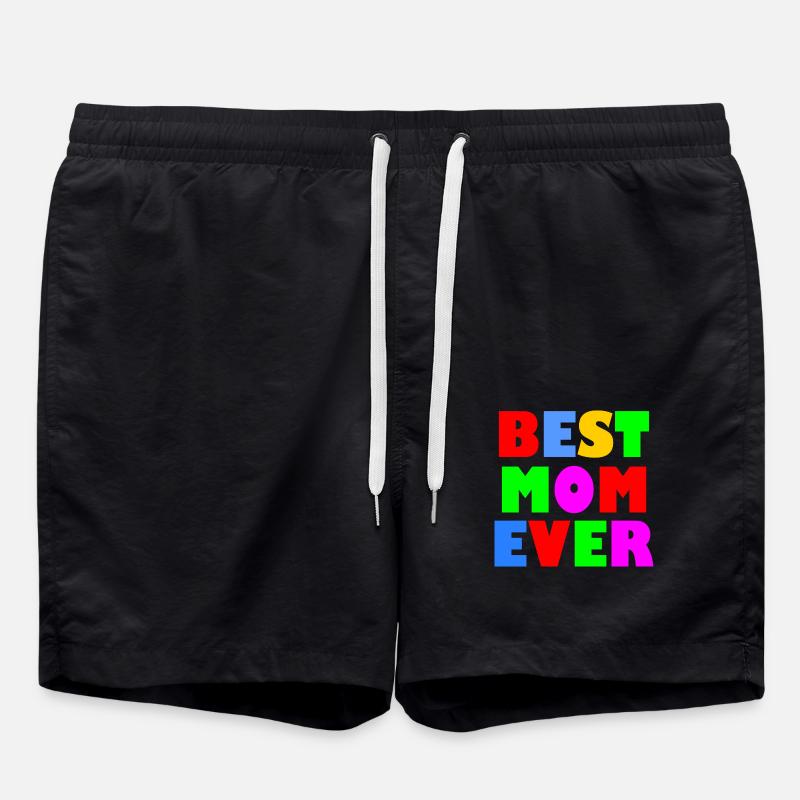 Best mom ever - Short de bain - noir