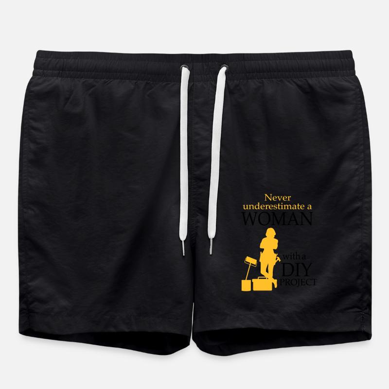 2541614 128189769 DIY - Short de bain - noir