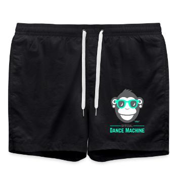 Official Dance Machine - Swim Trunks - black - Front - AI Model Male 185 light (185cm)