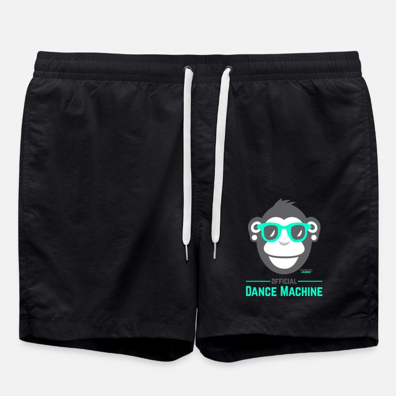 Official Dance Machine - Swim Trunks - black