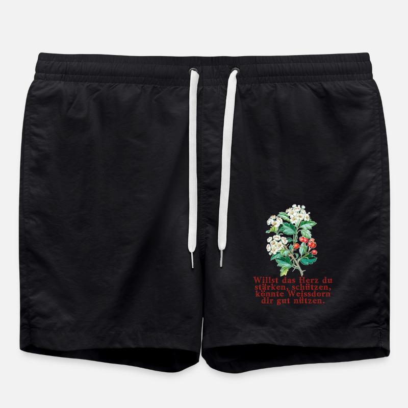 weissdorn - Short de bain - noir