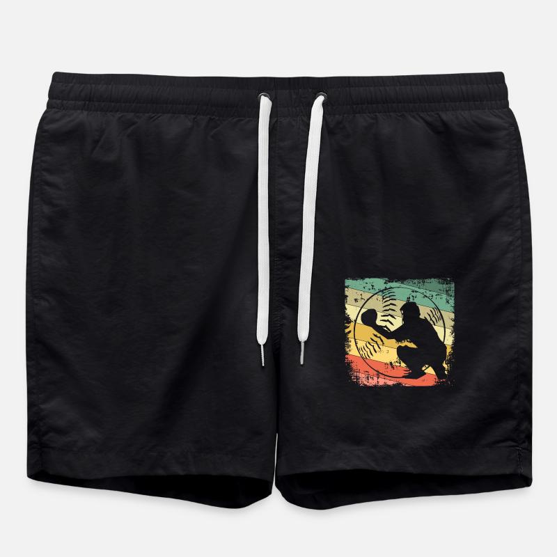 Base-ball - Short de bain - noir