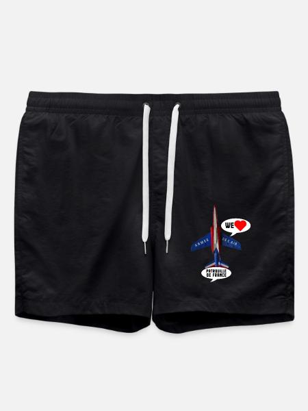 on aime la Patrouille de France - Short de bain - noir