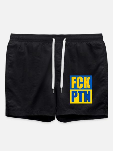 Fck ptn - Swim Trunks - black