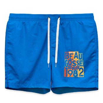 anniversaire 40 ans beau gosse - Short de bain - cobalt blue - Devant
