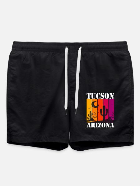 Tucson Arizona - Swim Trunks - black