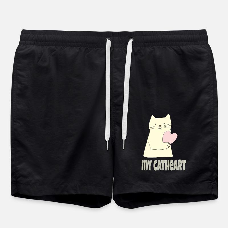my catheart - Swim Trunks - black