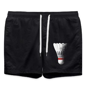 Badminton - Swim Trunks - black - Front - AI Model Male 185 light (185cm)