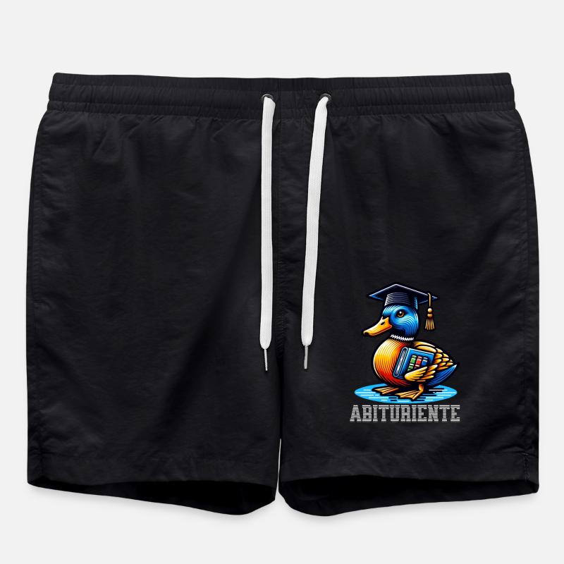 Abituriente Abi Motto - Short de bain - noir