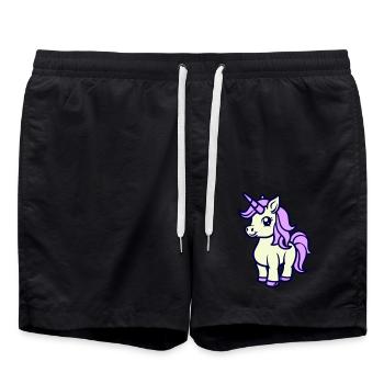 Licorne Licorne - Short de bain - noir - Devant - AI Model Male 185 light (185cm)