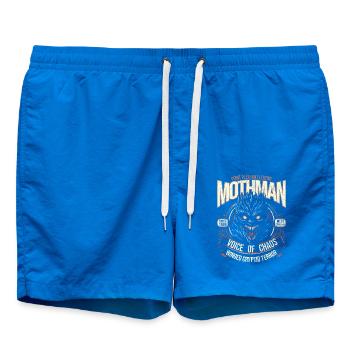 Mothman Since 1966 Voice of Chaos West Virginia - Swim Trunks - cobalt blue - Front