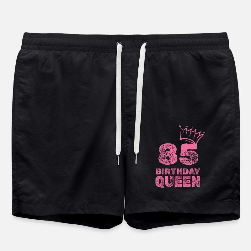85 - Badeshorts - Schwarz