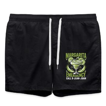 Blague pour les amis de Margarita - Short de bain - noir - Devant - AI Model Male 185 light (185cm)