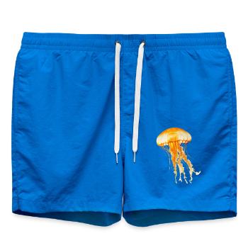 The variety of jellyfish is impressive. - Swim Trunks - cobalt blue - Front